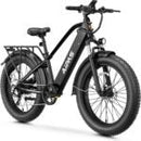 Aipas M2 Xterrain Electric Bike – Matte Black | All-Terrain E-Bike with Powerful Motor