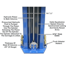 12000 LB Heavy Duty 2-Post Lift